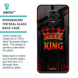 Royal King Glass Case for Xiaomi Redmi Note 9 Pro