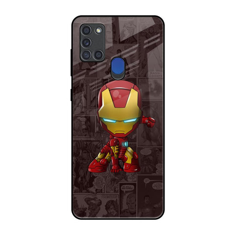 Angry Baby Super Hero Samsung A21s Glass Back Cover Online