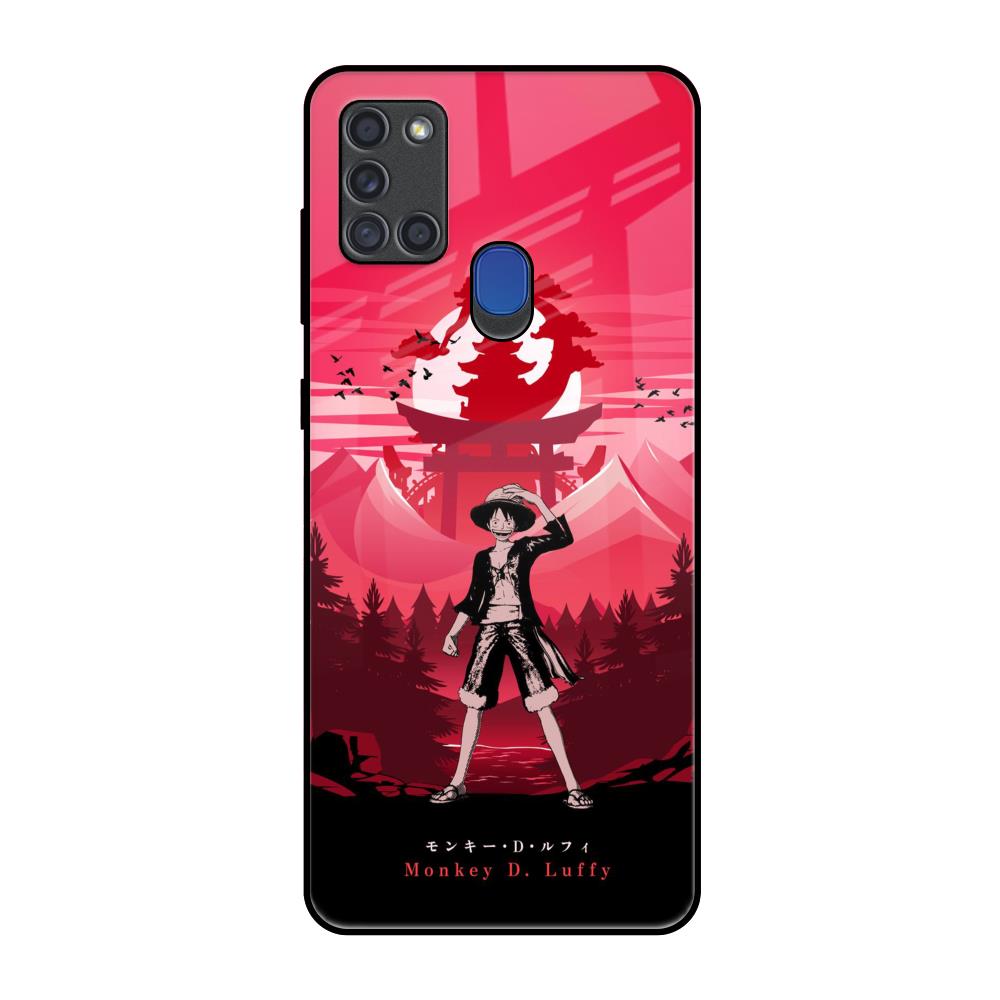 Lost In Forest Samsung A21s Glass Back Cover Online