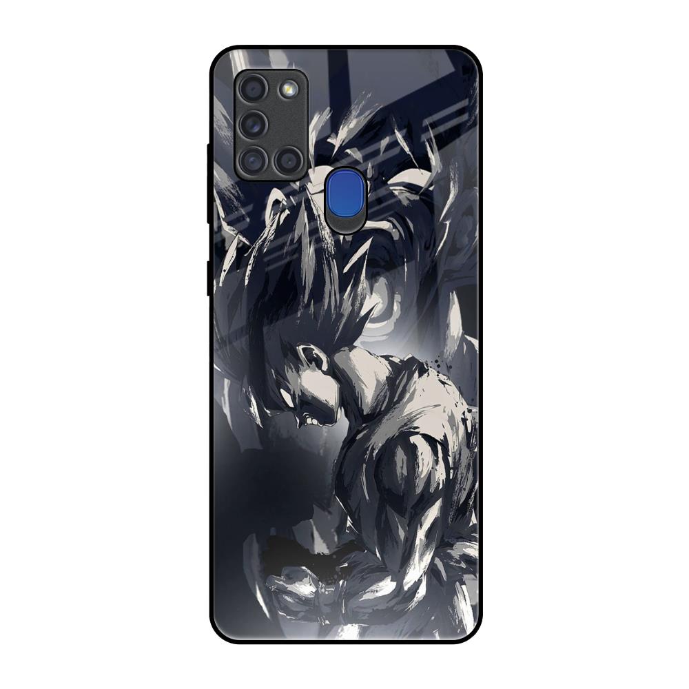 Sketch Art DB Samsung A21s Glass Back Cover Online