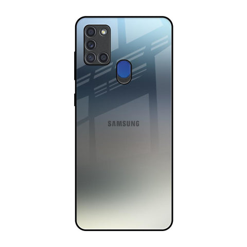 Tricolor Ombre Samsung A21s Glass Back Cover Online