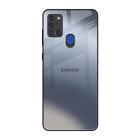 Space Grey Gradient Samsung A21s Glass Back Cover Online
