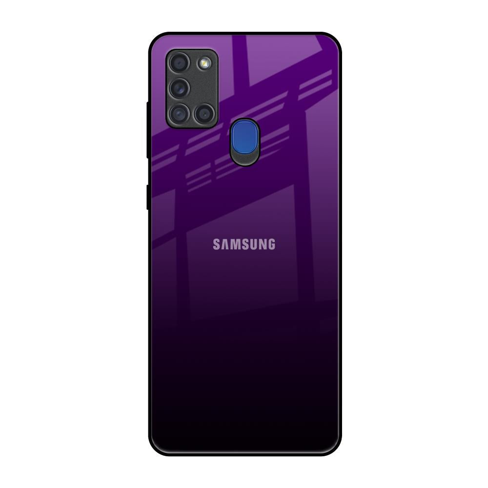 Harbor Royal Blue Samsung A21s Glass Back Cover Online