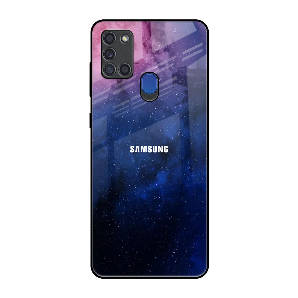 Dreamzone Samsung A21s Glass Back Cover Online