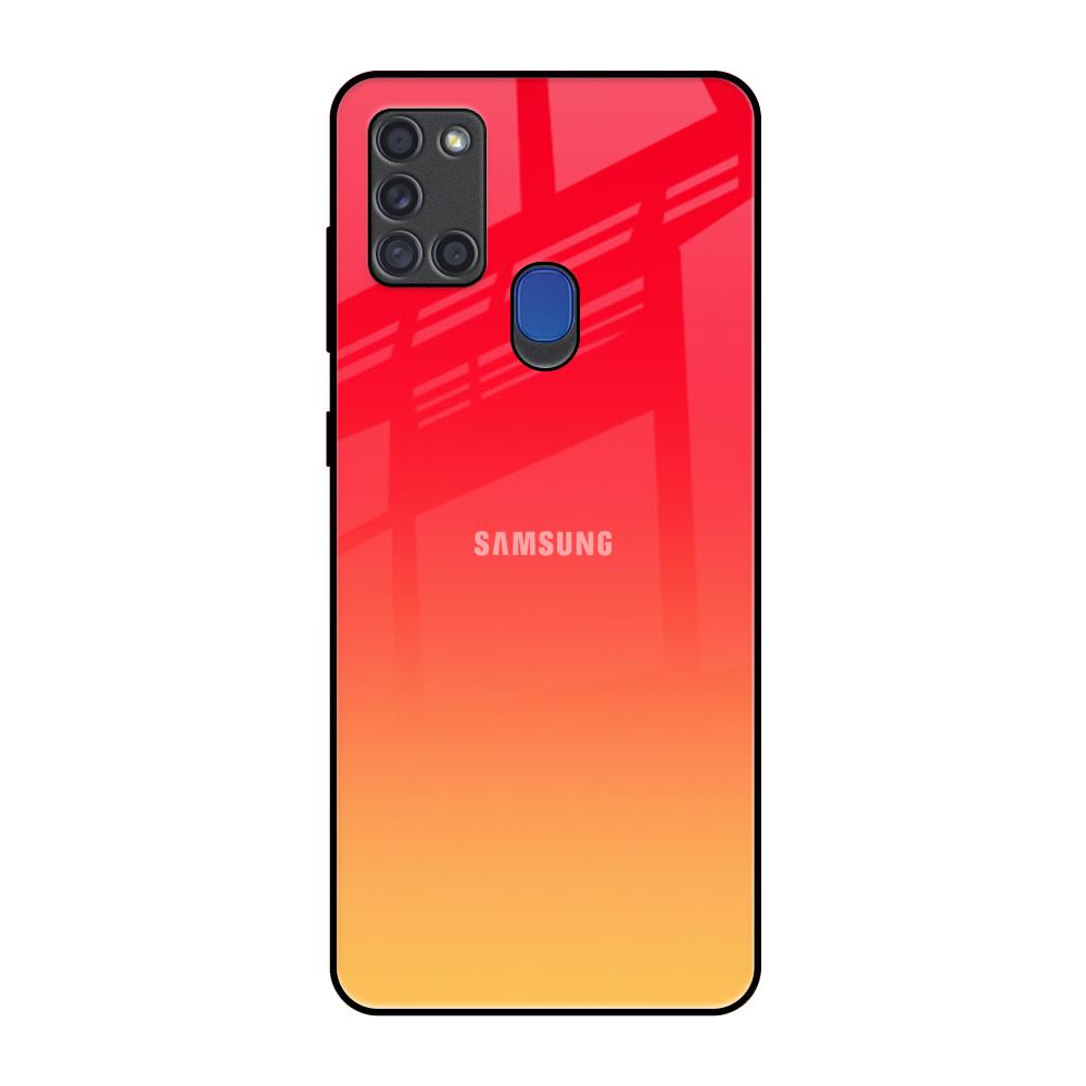 Sunbathed Samsung A21s Glass Back Cover Online