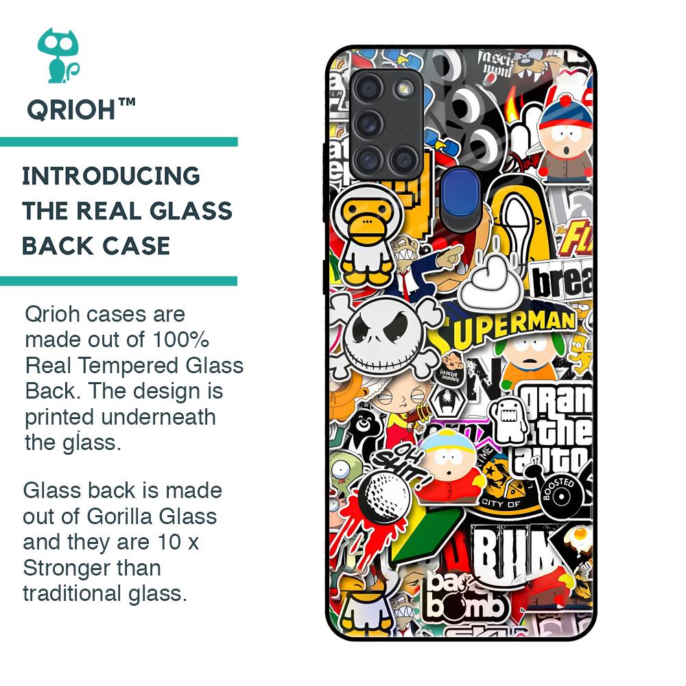 Boosted Glass Case for Samsung A21s