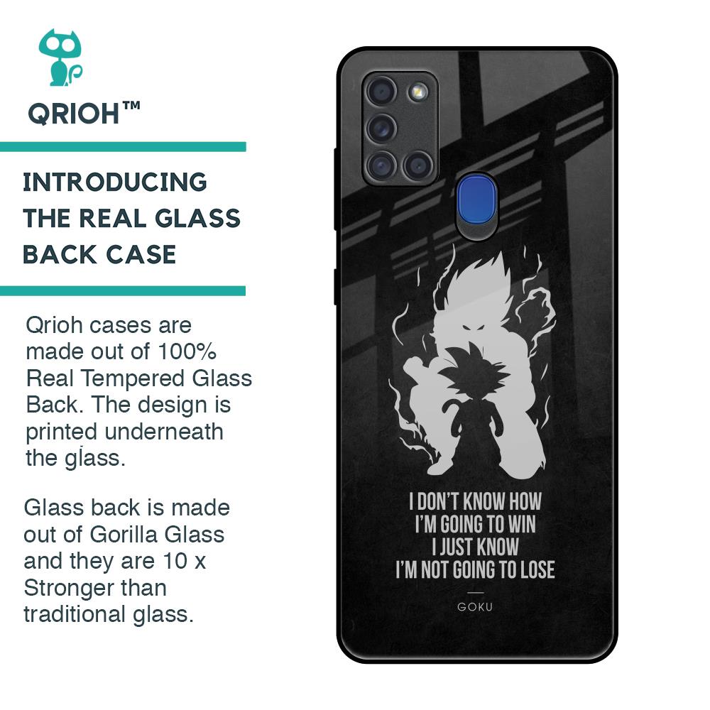 Ace One Piece Glass Case for Samsung A21s