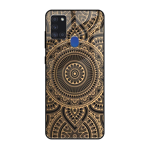 Luxury Mandala Samsung Galaxy A21s Glass Cases & Covers Online