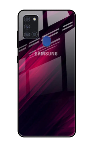 Razor Black Samsung Galaxy A21s Glass Cases & Covers Online