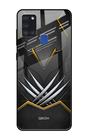 Black Warrior Samsung Galaxy A21s Glass Cases & Covers Online
