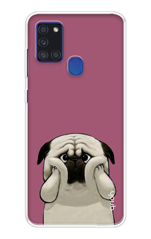 Chubby Dog Samsung A21s Back Cover