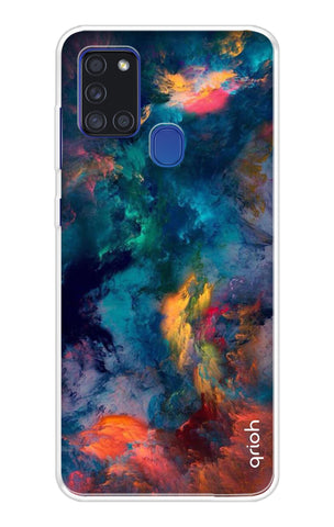 Cloudburst Samsung A21s Back Cover