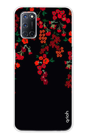 Floral Deco Oppo A52 Back Cover