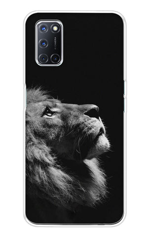 Lion Looking to Sky Oppo A52 Back Cover