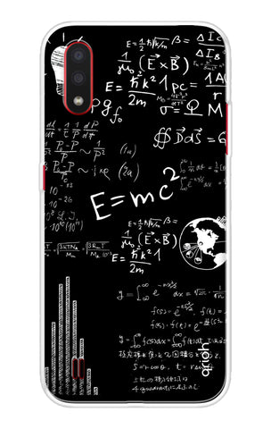 Equation Doodle Samsung Galaxy M01 Back Cover