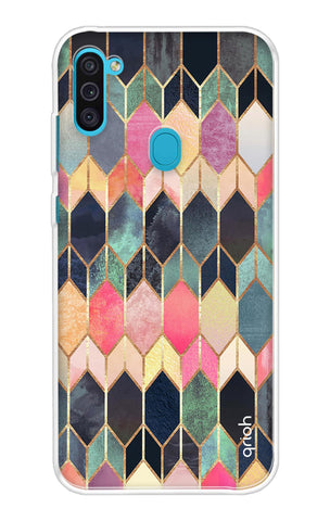 Shimmery Pattern Samsung Galaxy M11 Back Cover