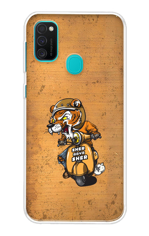 Jungle King Samsung Galaxy M21 Back Cover