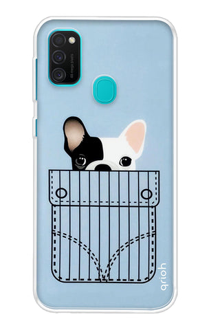 Cute Dog Samsung Galaxy M21 Back Cover