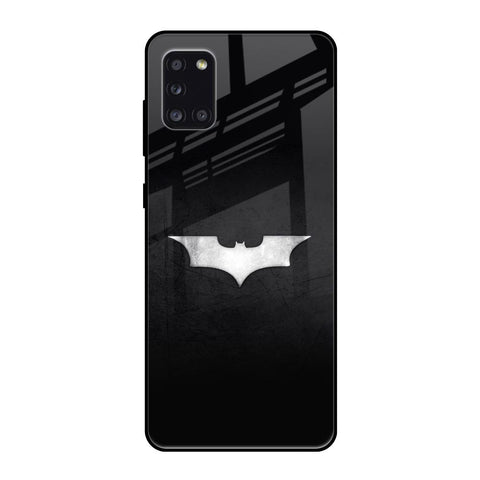 Super Hero Logo Samsung Galaxy A31 Glass Back Cover Online