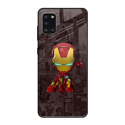 Angry Baby Super Hero Samsung Galaxy A31 Glass Back Cover Online