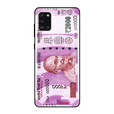 Stock Out Currency Samsung Galaxy A31 Glass Back Cover Online