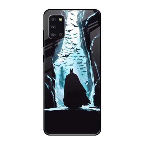 Dark Man In Cave Samsung Galaxy A31 Glass Back Cover Online