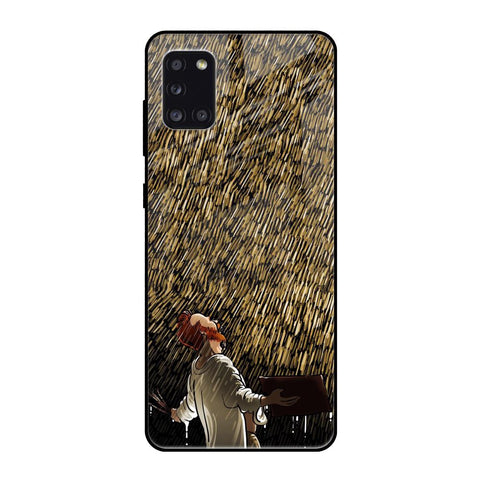 Rain Festival Samsung Galaxy A31 Glass Back Cover Online