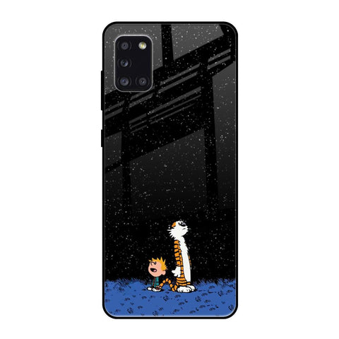 Night Sky Star Samsung Galaxy A31 Glass Back Cover Online