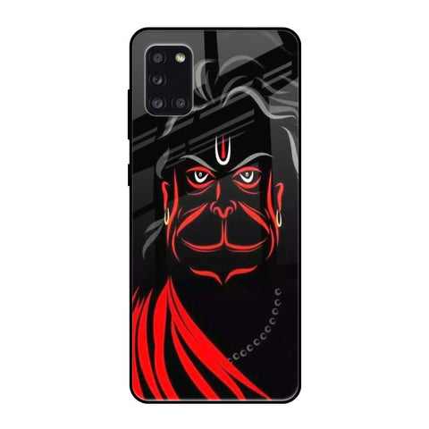 Lord Hanuman Samsung Galaxy A31 Glass Back Cover Online