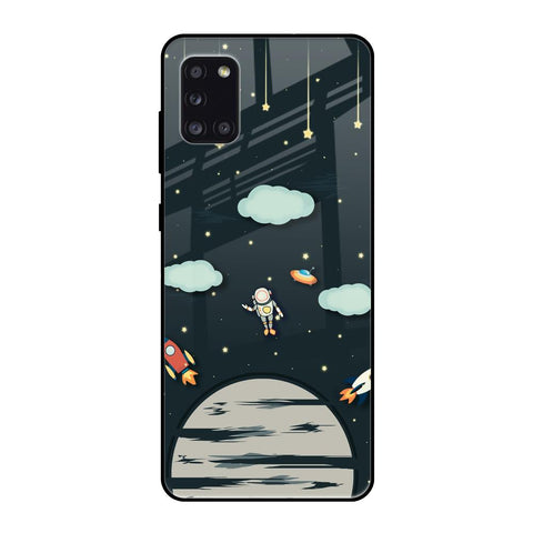 Astronaut Dream Samsung Galaxy A31 Glass Back Cover Online