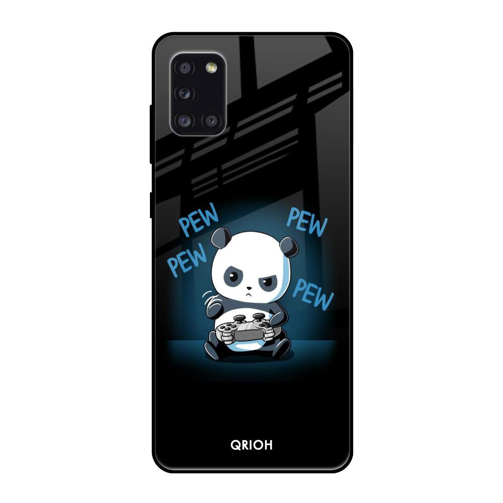 Pew Pew Samsung Galaxy A31 Glass Back Cover Online