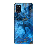 Gold Sprinkle Samsung Galaxy A31 Glass Back Cover Online