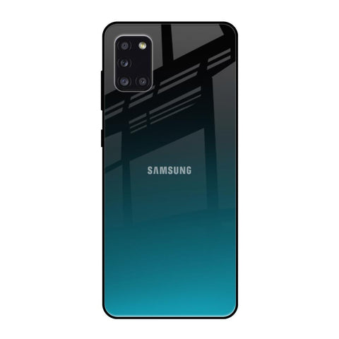 Ultramarine Samsung Galaxy A31 Glass Back Cover Online
