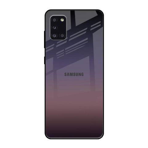 Grey Ombre Samsung Galaxy A31 Glass Back Cover Online