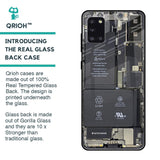 Skeleton Inside Glass Case for Samsung Galaxy A31