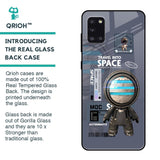 Space Travel Glass Case for Samsung Galaxy A31
