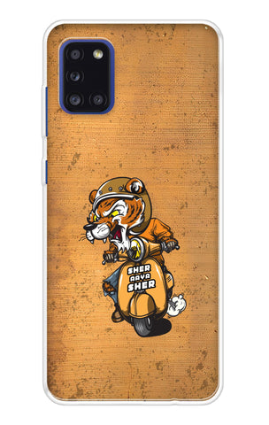 Jungle King Samsung Galaxy A31 Back Cover