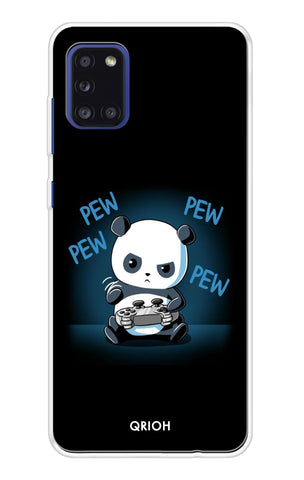Pew Pew Samsung Galaxy A31 Back Cover