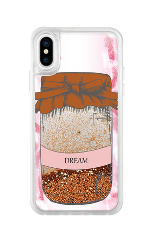 Dream Life Gold Snow Globe iPhone Glitter Cases & Covers Online