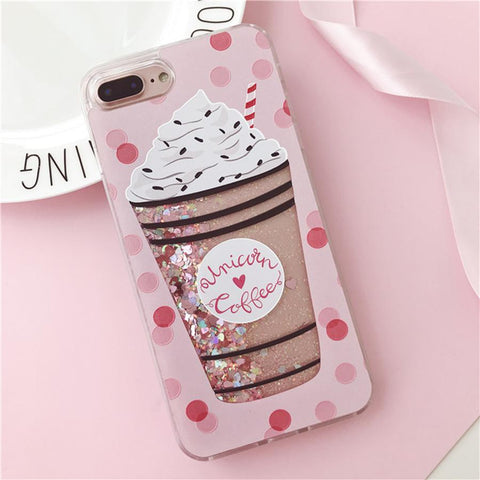 Coffee Glitter Case