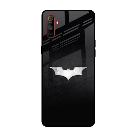 Super Hero Logo Realme C3 Glass Back Cover Online