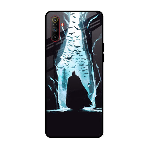Dark Man In Cave Realme C3 Glass Back Cover Online