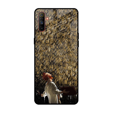 Rain Festival Realme C3 Glass Back Cover Online
