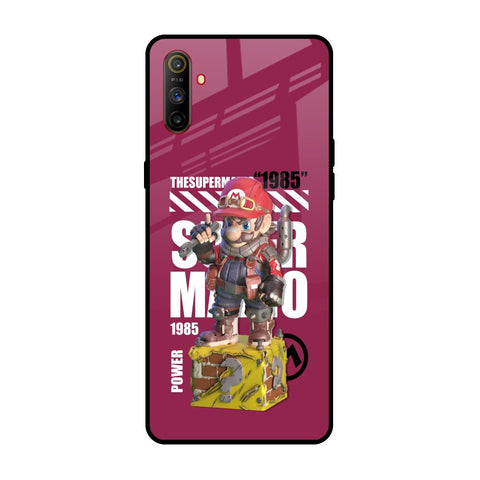 Gangster Hero Realme C3 Glass Back Cover Online