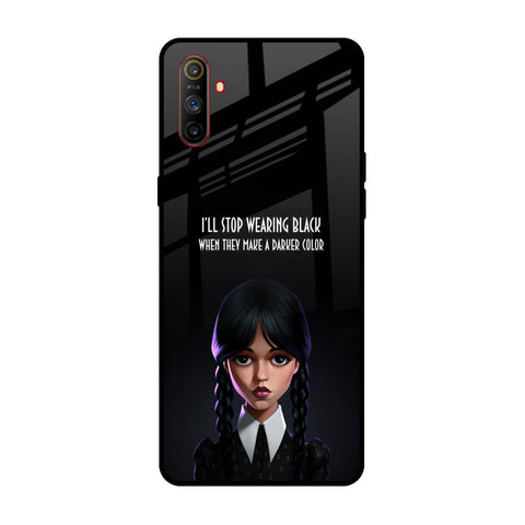 Aesthetic Digital Art Realme C3 Glass Back Cover Online