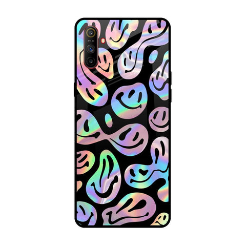 Acid Smile Realme C3 Glass Back Cover Online