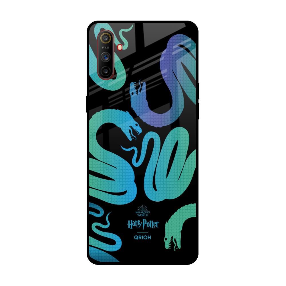Basilisk Realme C3 Glass Back Cover Online