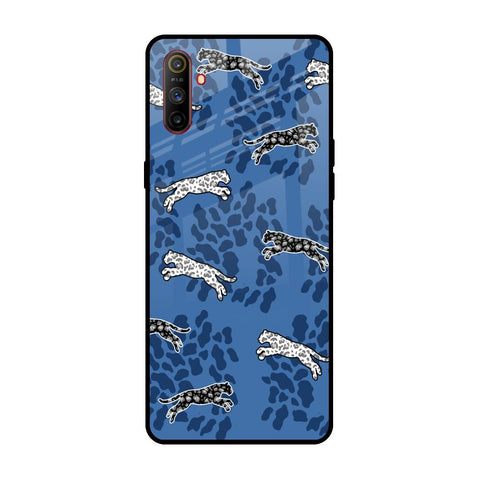 Blue Cheetah Realme C3 Glass Back Cover Online