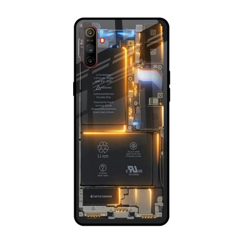 Glow Up Skeleton Realme C3 Glass Back Cover Online