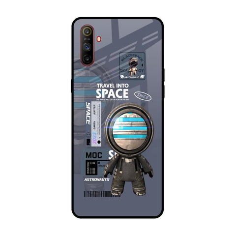 Space Travel Realme C3 Glass Back Cover Online